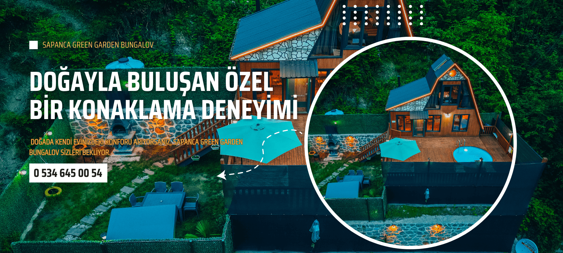 Green Garden Bungalov - Sapanca Kiralık bungalov ve  Villa - Sapanca Otelleri